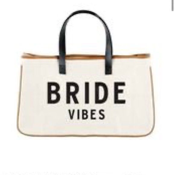 Bride Vibes Canvas Tote - Picture 2 of 2